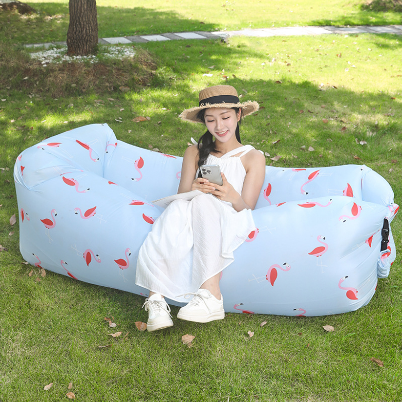 Outdoor Daybed Sofa - Outdoor Portable Lazy Person With Pillow,