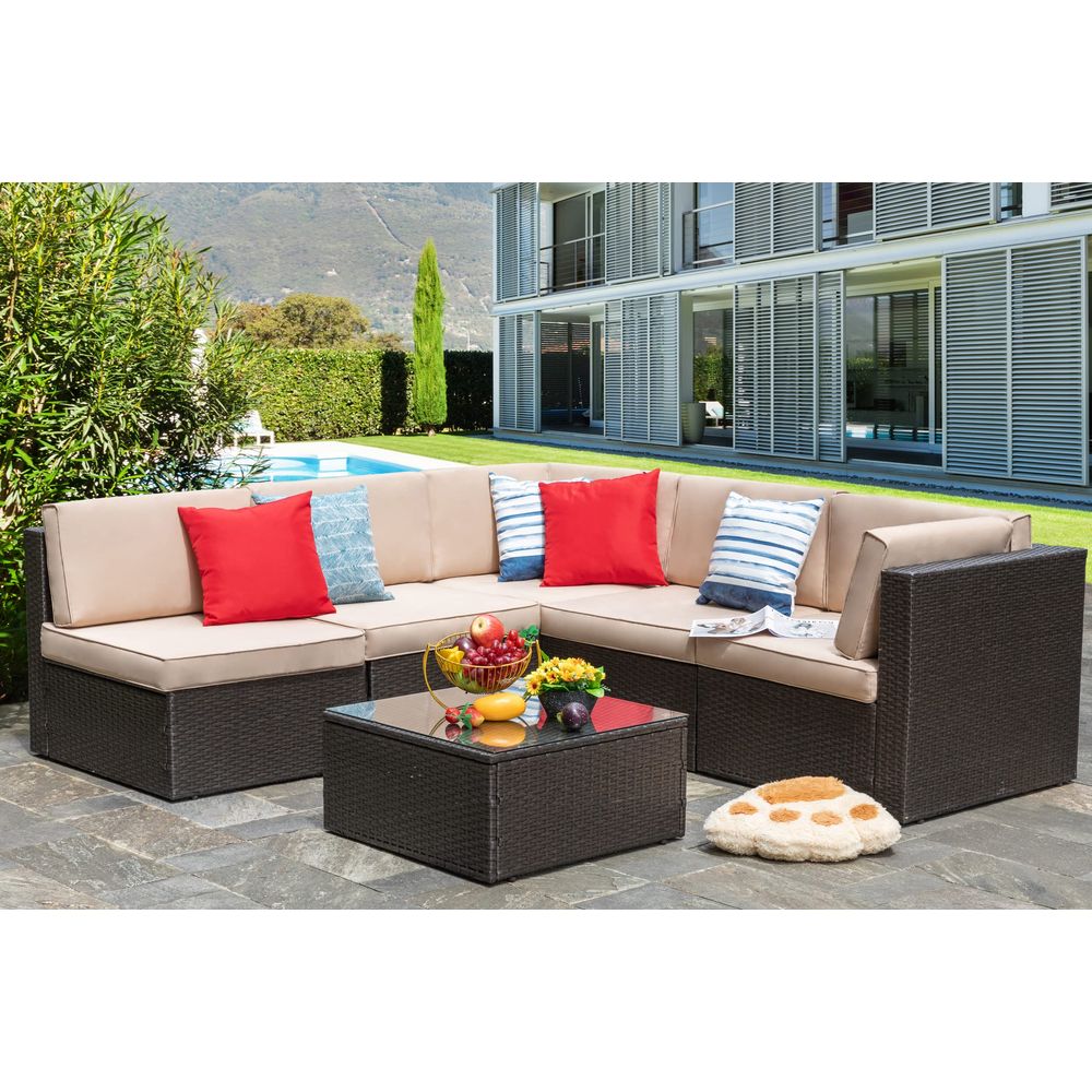 Outdoor Furniture Small - 6 Piece Patio Furniture Set, Small