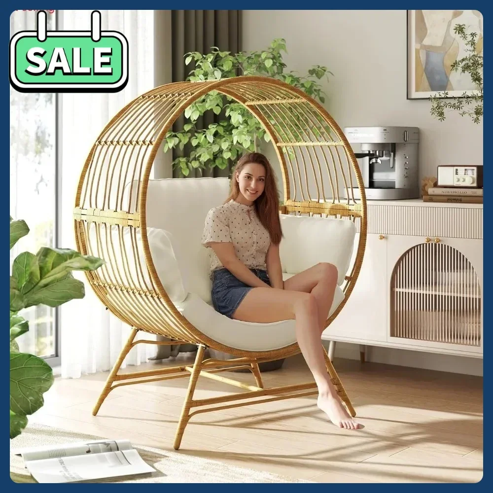 Outdoor Furniture Japanese Style - BestsellerEgg Chair Outdoor Indoor, Oversized Rattan