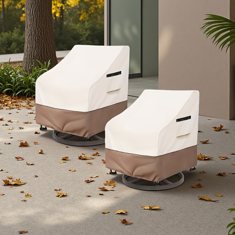 Outdoor Furniture Cover - MARIIS Outdoor Swivel Chair Cover Set