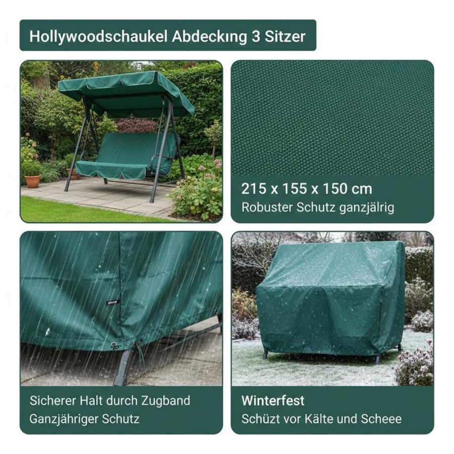 Patio 3 Seater Swing Chair Ben - Outdoor Furniture Covers Waterproof 리뷰 및 가격