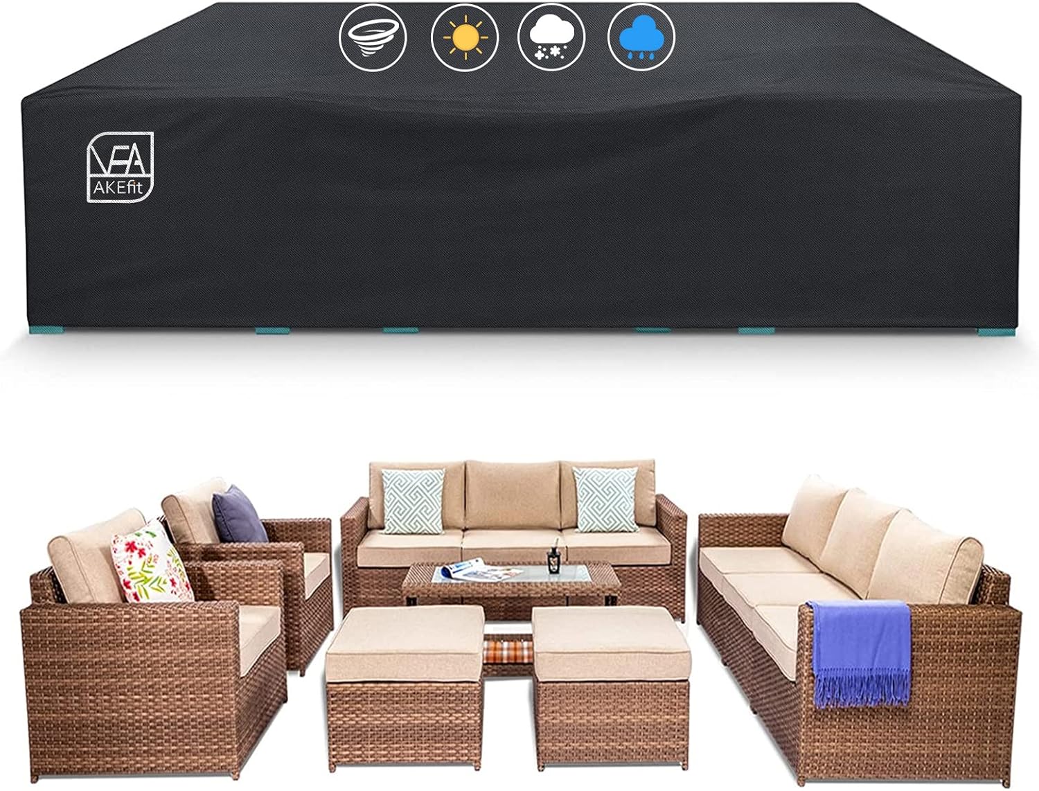 Heavy Duty Waterproof Patio Fu - Outdoor Furniture Covers Waterproof 리뷰 및 가격