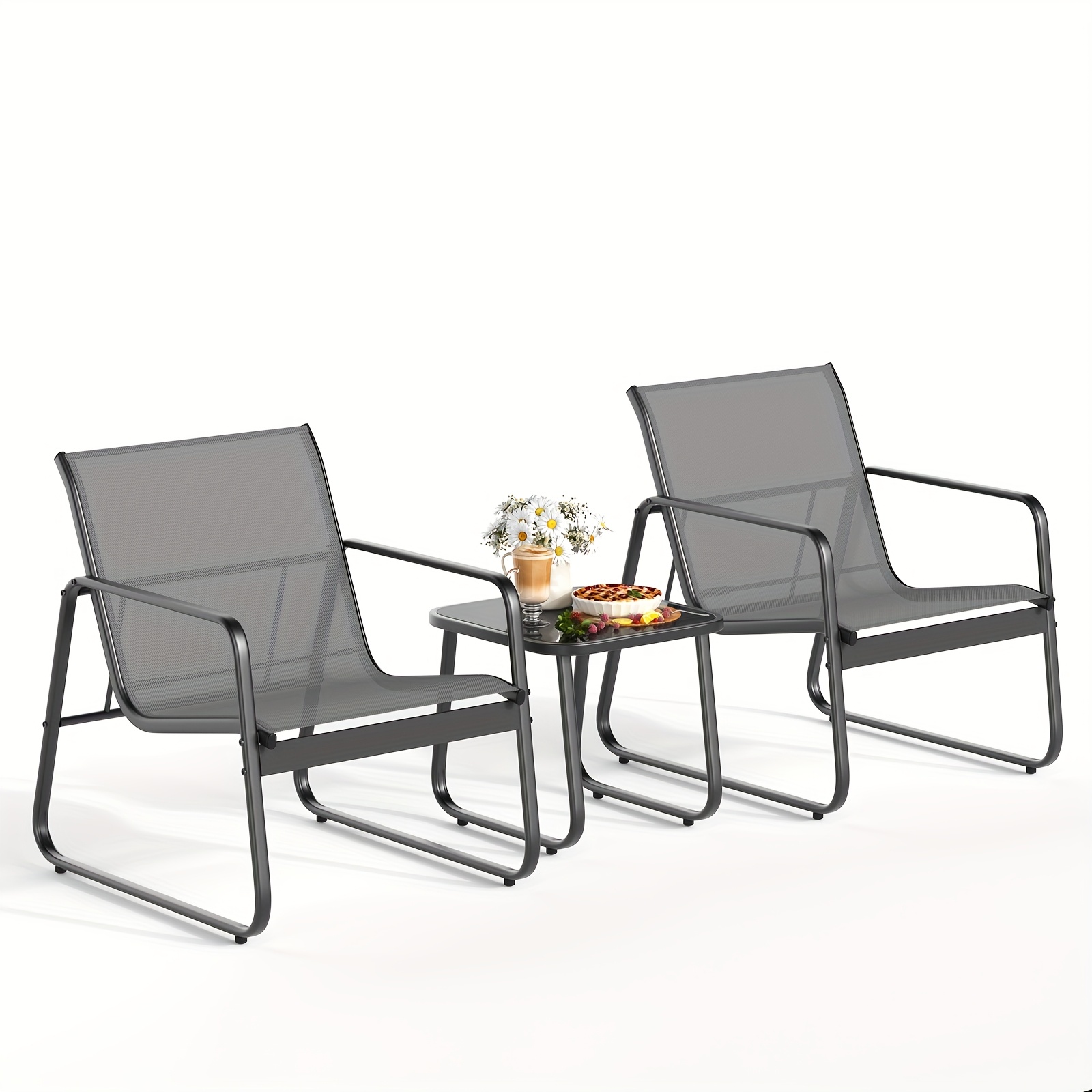 LODEIJA Patio Chairs Set of 3, - Outdoor Furniture Brand 리뷰 및 가격