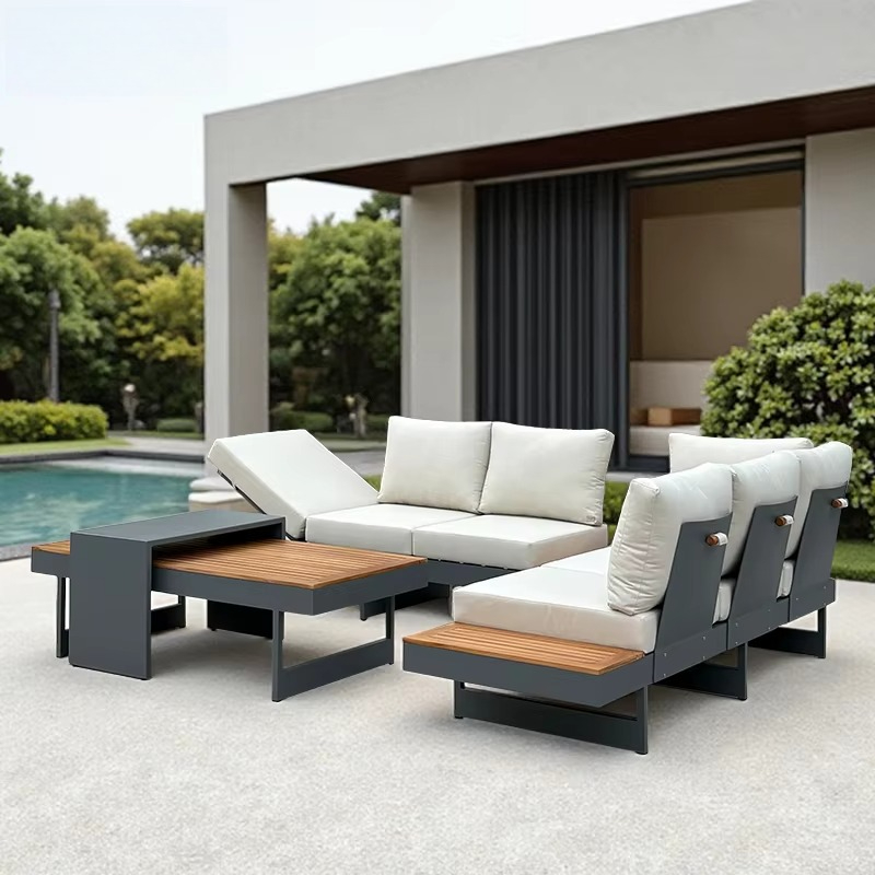 Modern Outdoor Teak Sofa Set G - Outdoor Furniture Japanese Style 리뷰 및 가격