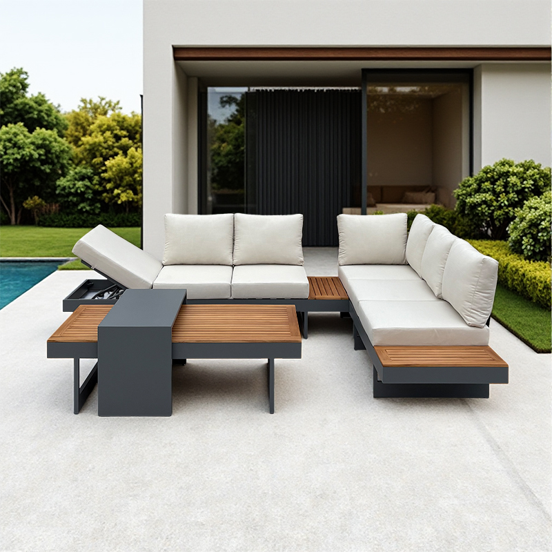 Modern Outdoor Teak Sofa Set G - Outdoor Furniture Japanese Style 리뷰 및 가격