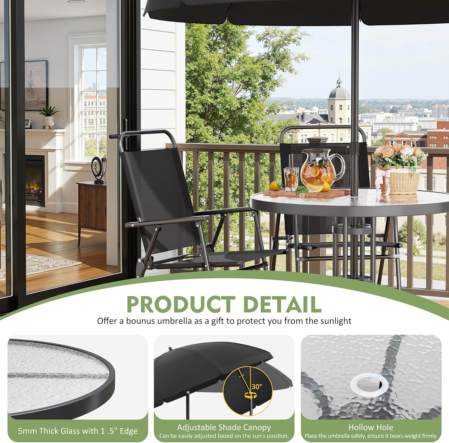 6-Piece Outdoor Patio Dining S - Outdoor Furniture Small 리뷰 및 가격