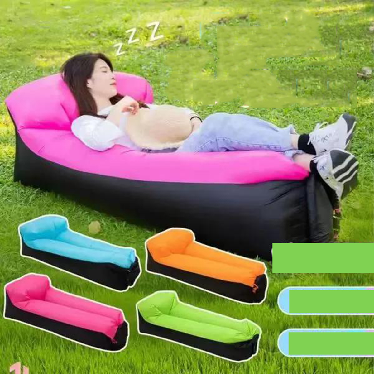 Portable Inflatable Bed, Outdo - Outdoor Daybed Sofa 리뷰 및 가격