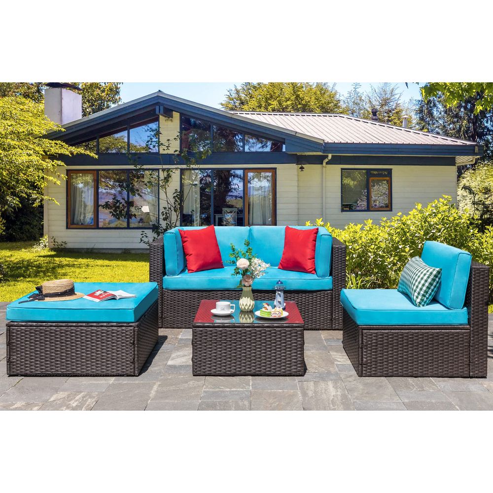 5 Piece Furniture Sets, AllWea - Outdoor Furniture Small 리뷰 및 가격