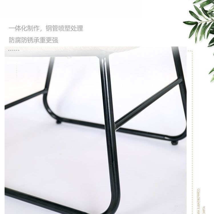 Double Egg Swing Chair with St - Outdoor Furniture Grey 리뷰 및 가격