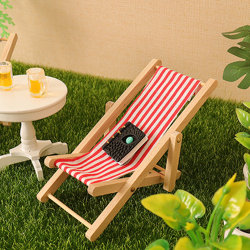Dollhouse Miniature Items Wood - Outdoor Furniture Small 리뷰 및 가격