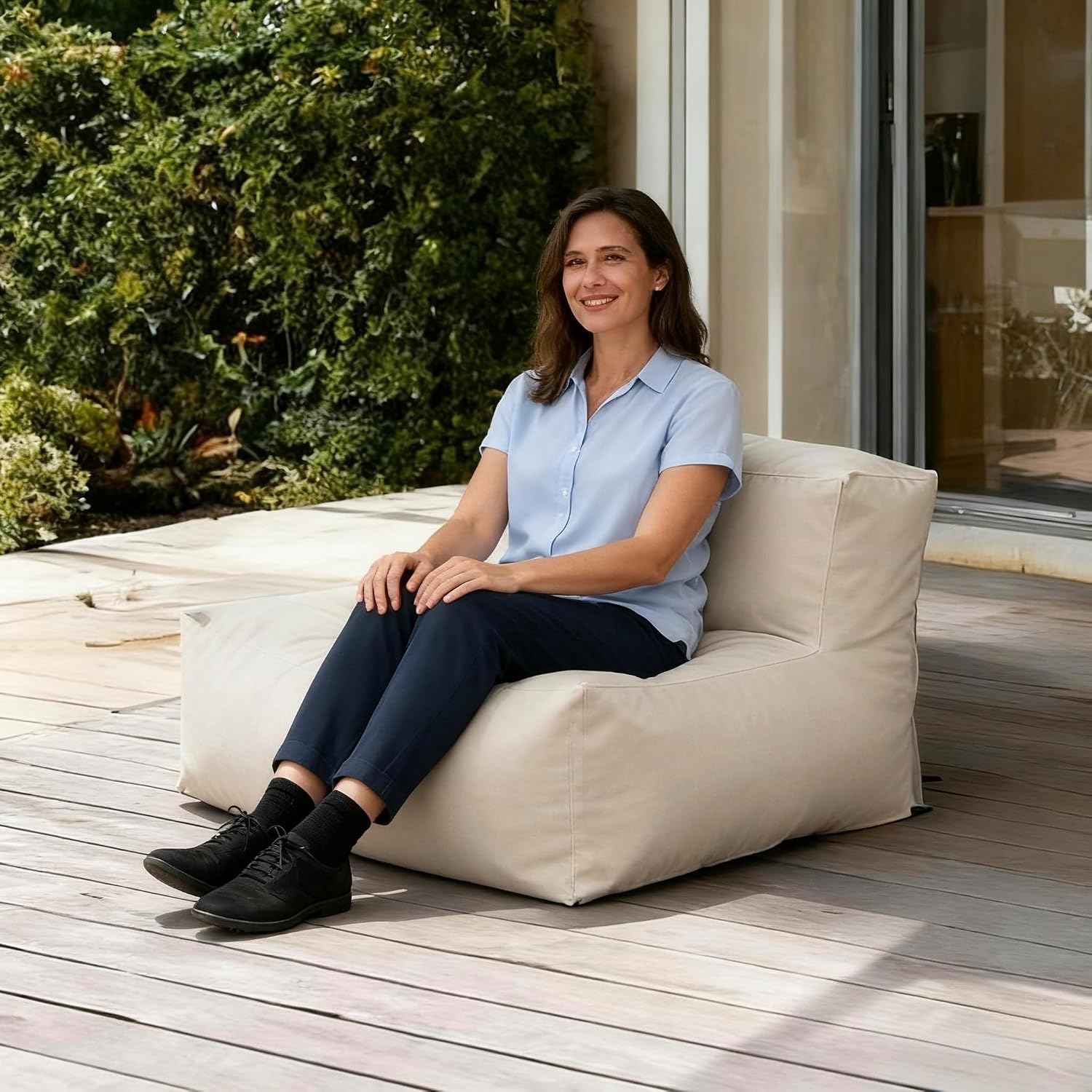 Patio Armless Chair, Outdoor M - Outdoor Daybed Sofa 리뷰 및 가격