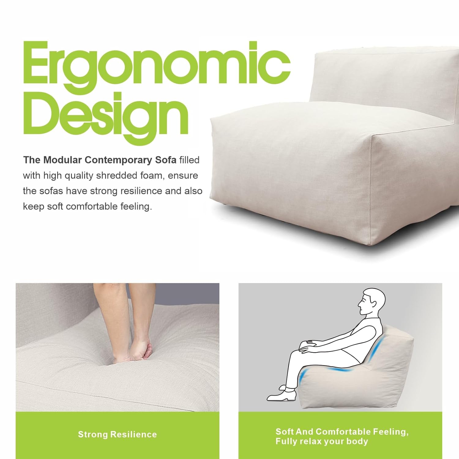 Patio Armless Chair, Outdoor M - Outdoor Daybed Sofa 리뷰 및 가격