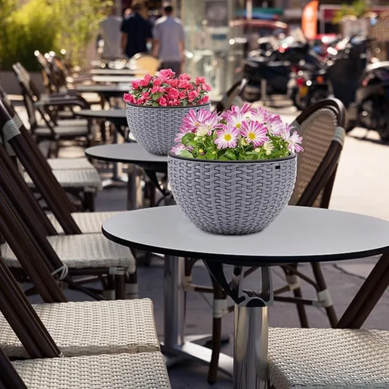 Round Hanging Basket Resin Pla - Outdoor Furniture Balcony 리뷰 및 가격