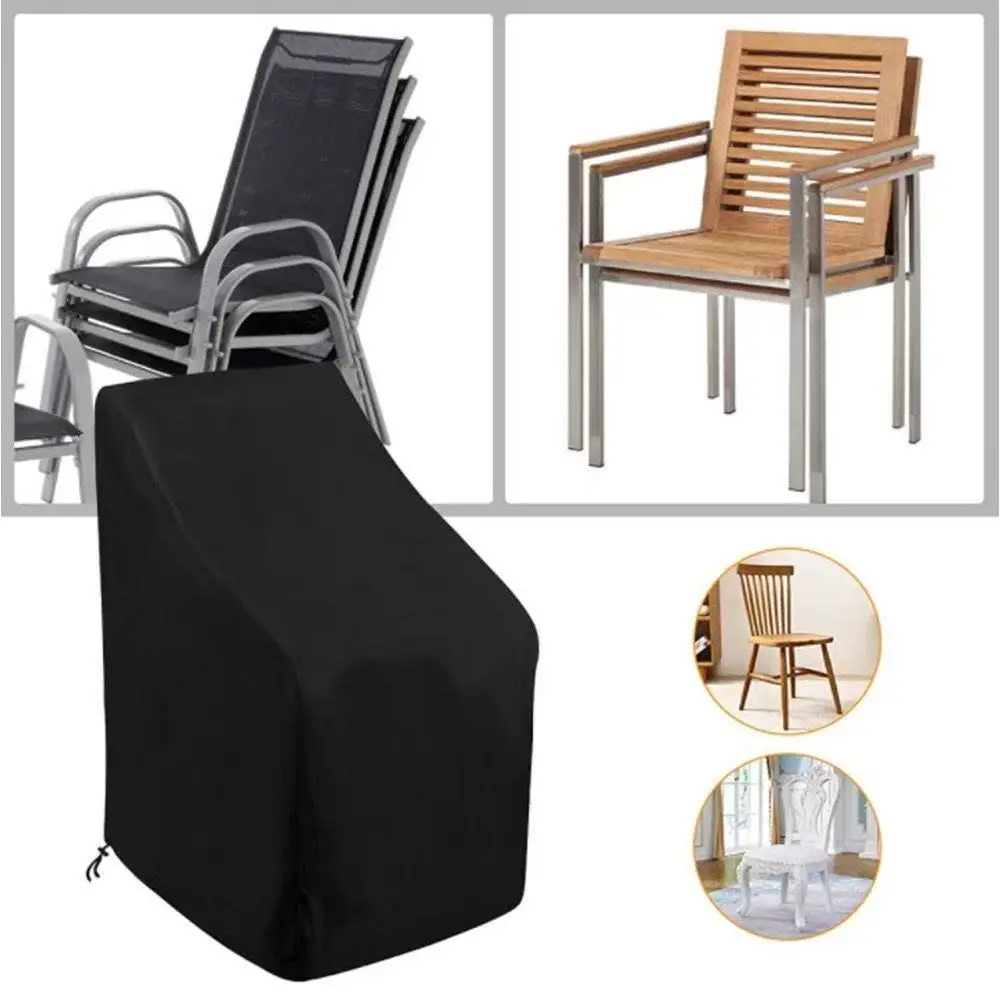 Stacked Chair Dust Cover Stora - Outdoor Furniture Covers Waterproof 리뷰 및 가격